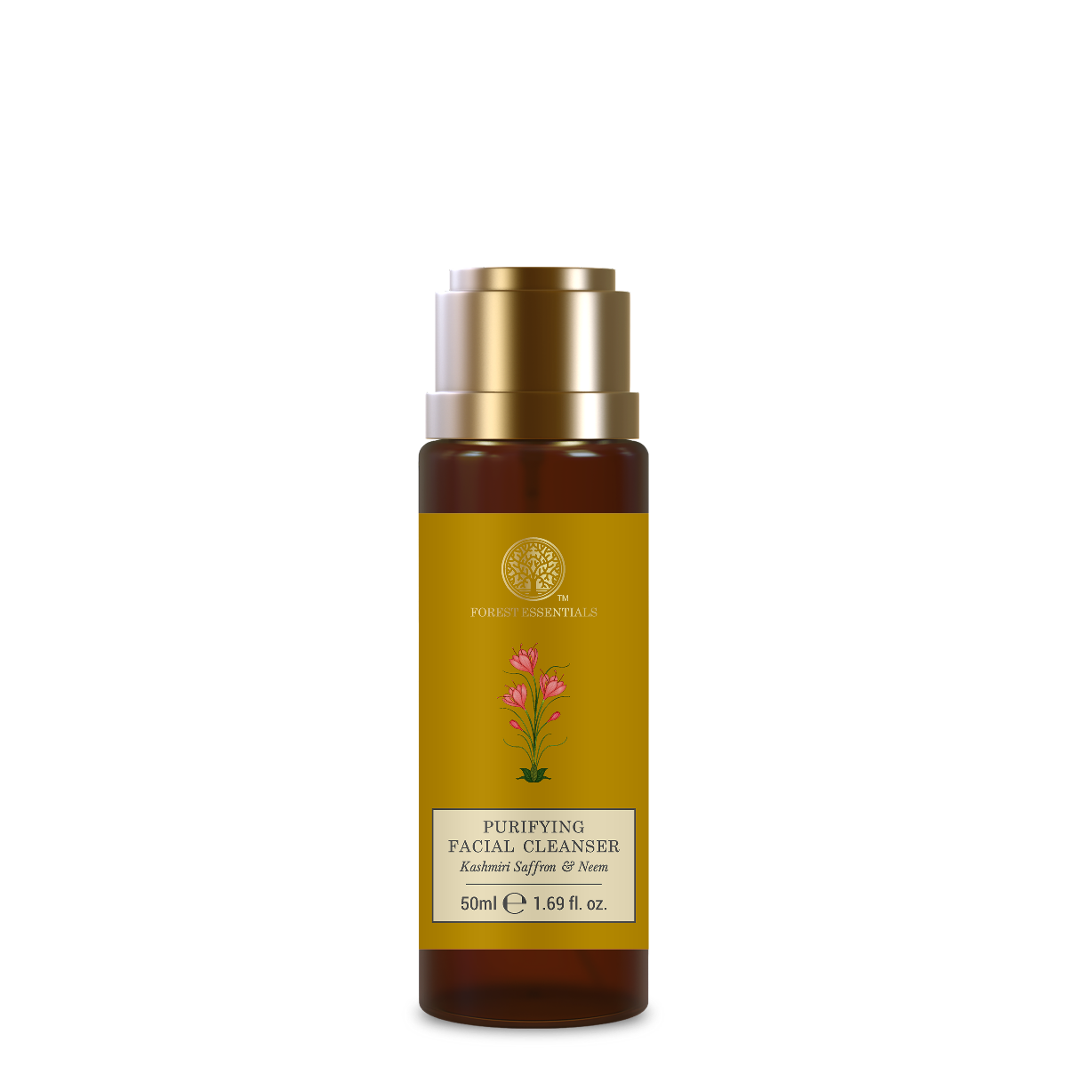 Buy Purifying Facial Cleanser Kashmiri Saffron & Neem | 50ml