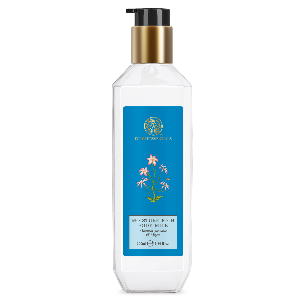 Moisture Rich Body Milk Madurai Jasmine & Mogra | 200ml | Forest