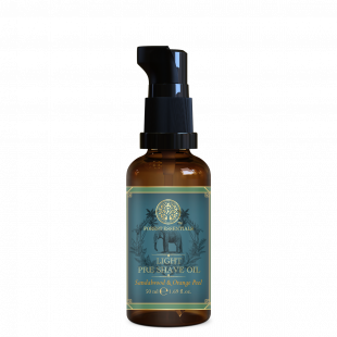 Light Pre Shave Oil Sandalwood & Orange Peel