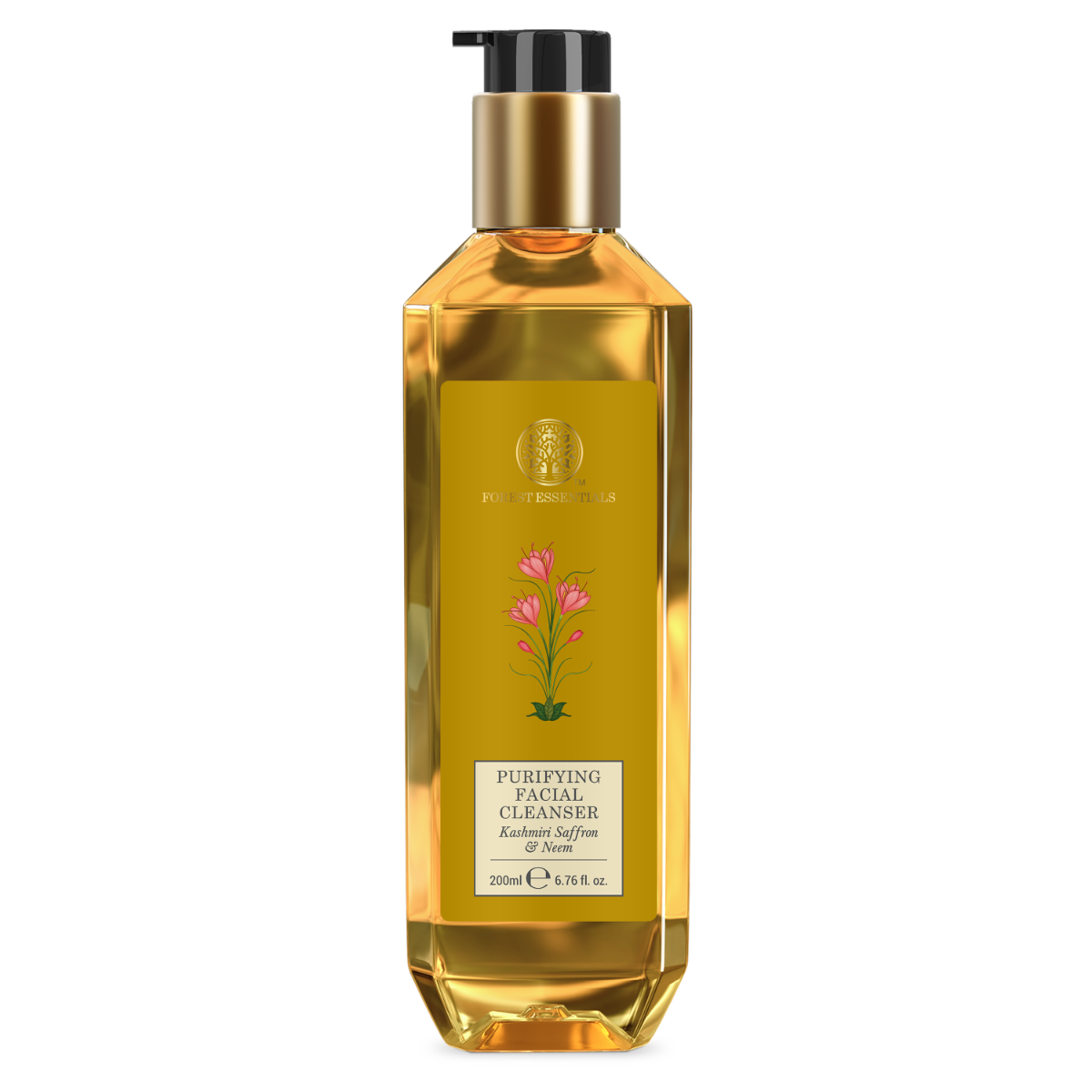 Buy Purifying Facial Cleanser Kashmiri Saffron Neem 200ml Online Forest Essentials